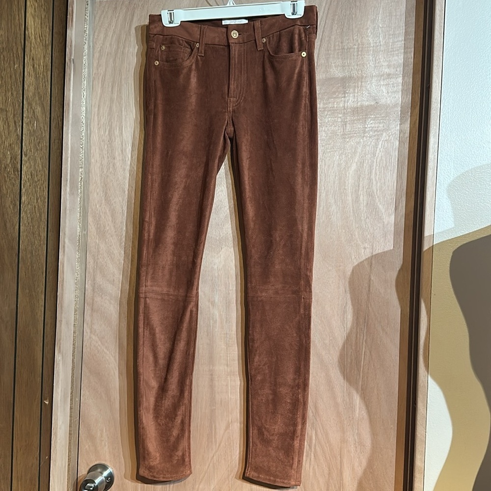 7 For All Mankind Rust Pants